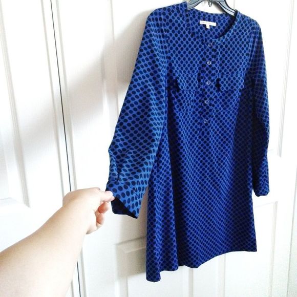 Gap Deborah Pocket Polka Dot Shirt Dress Size XS - Picture 3 of 7